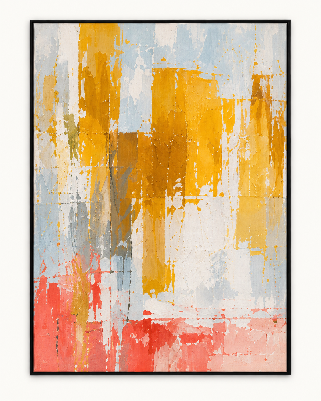 Handgemaltes Gemälde „Sommersonne“ 90x120cm