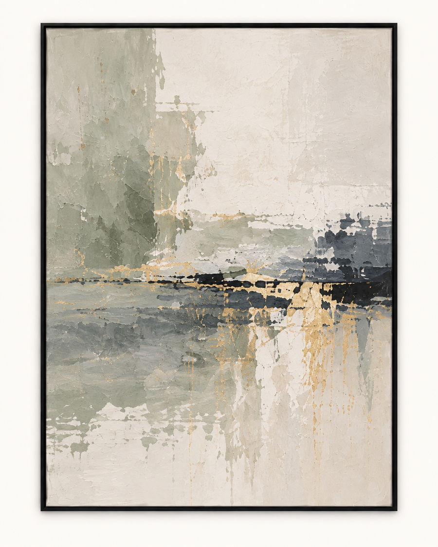 Handgemaltes Gemälde „Salbeihorizont“ 90x120cm