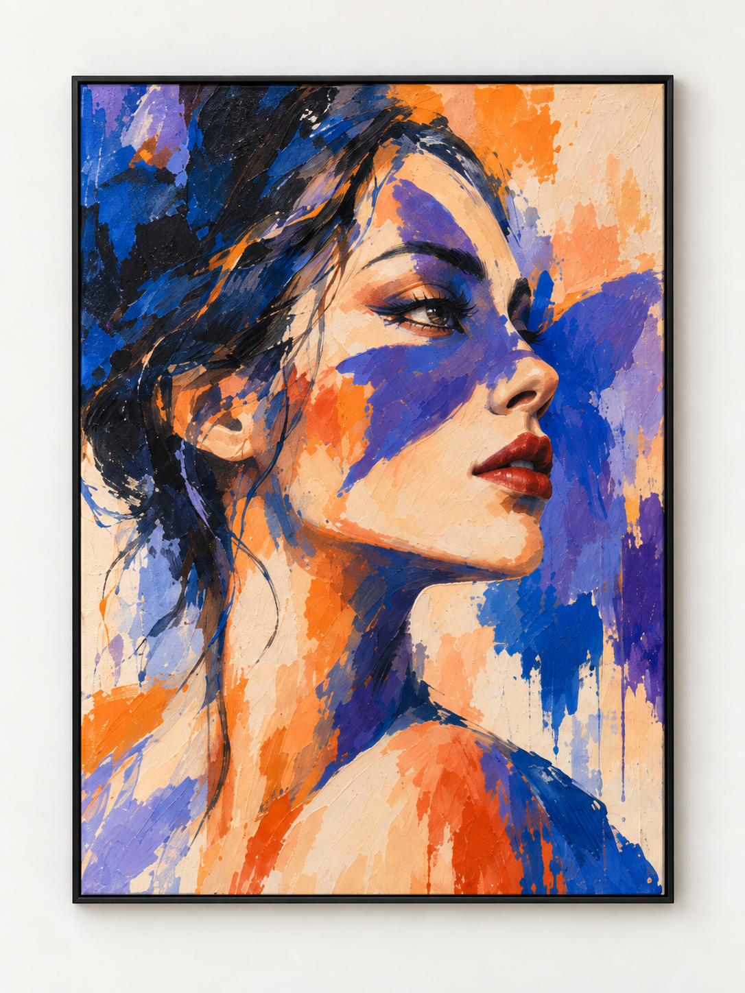 Handgemaltes Gemälde „Blick in die Ferne“ 90x120cm