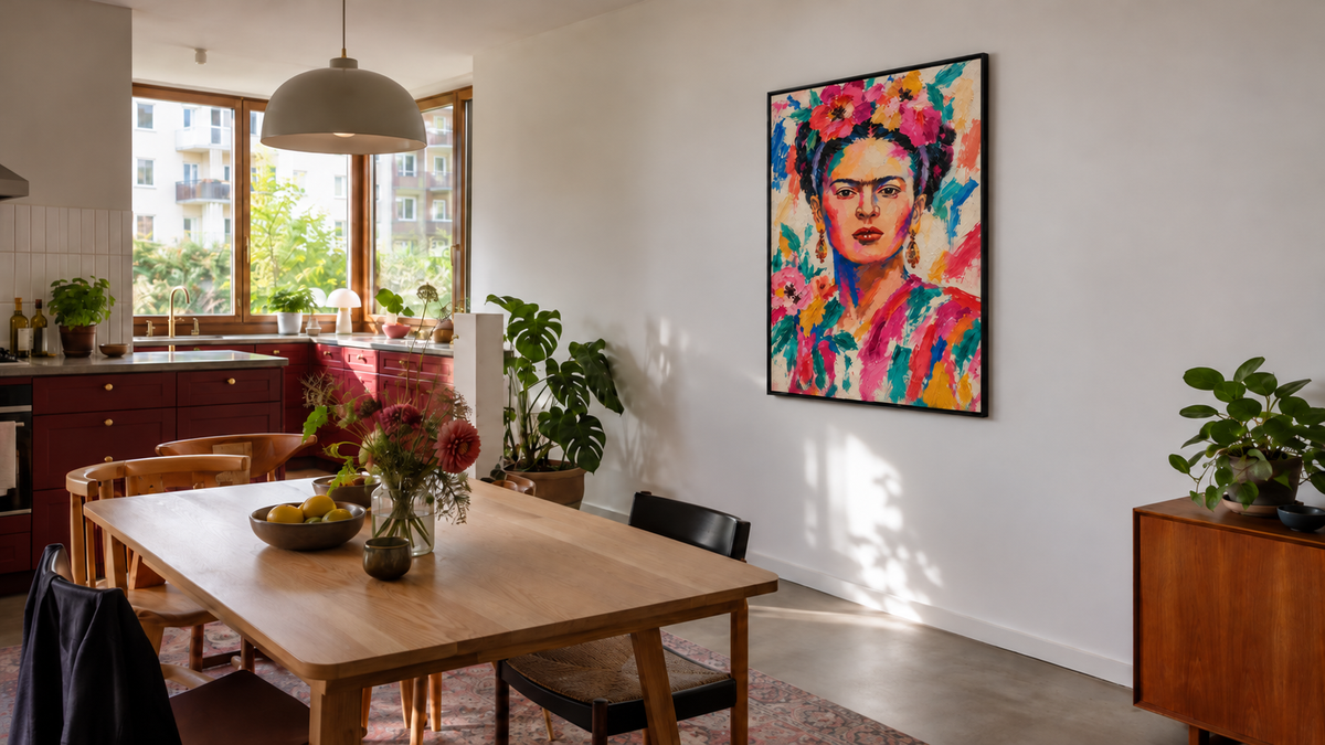 Handgemaltes Gemälde „Blütenzauber“ 90x120cm