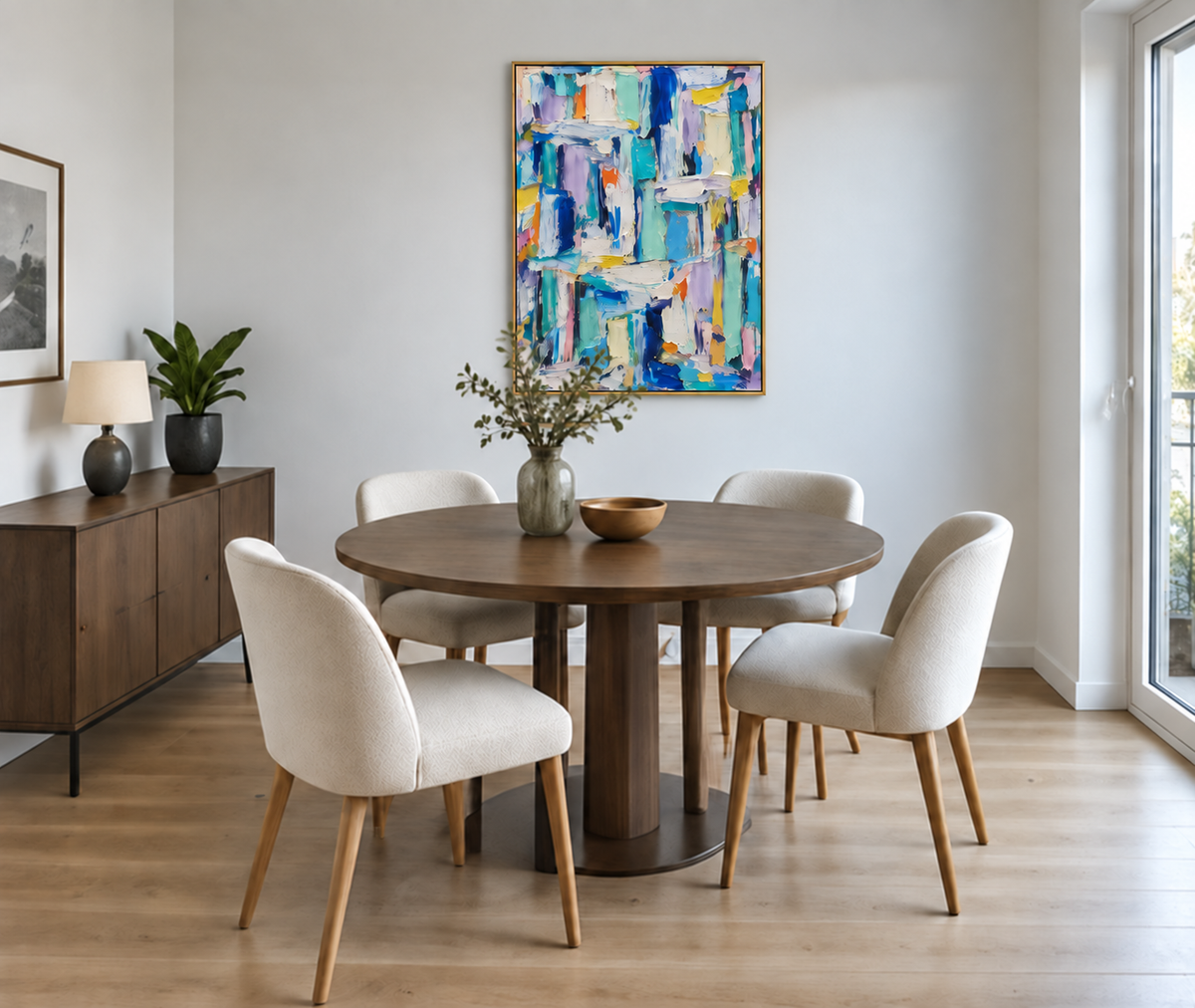 Handgemaltes Gemälde 'colors' 90x120cm
